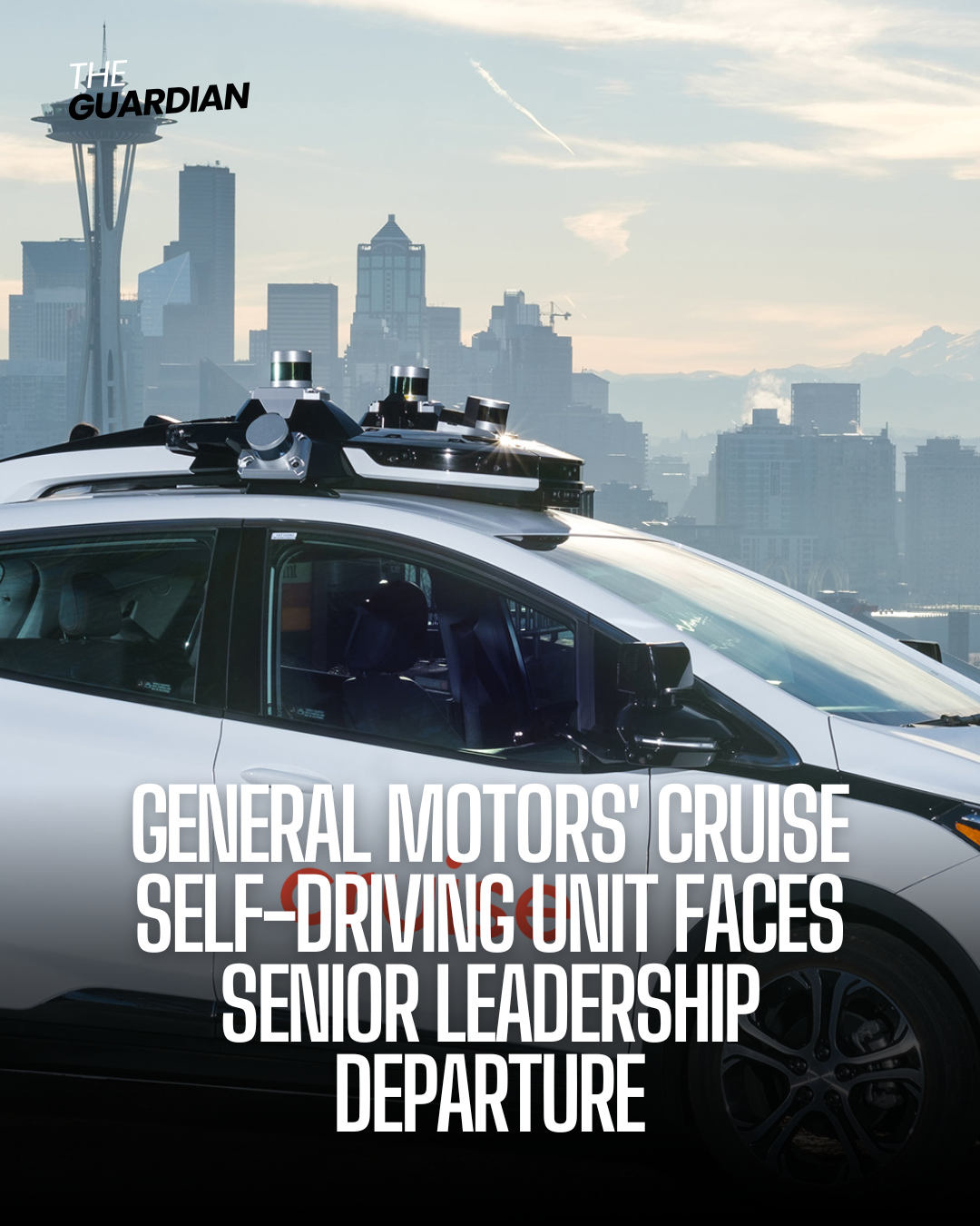 Carl Jenkins, the chief of hardware at General Motors' Cruise self-driving programme, has announced his resignation after six years.