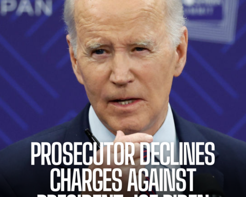 President Joe Biden leaves the vice presidency in 2017, he will not face criminal prosecution for obtaining sensitive materials.