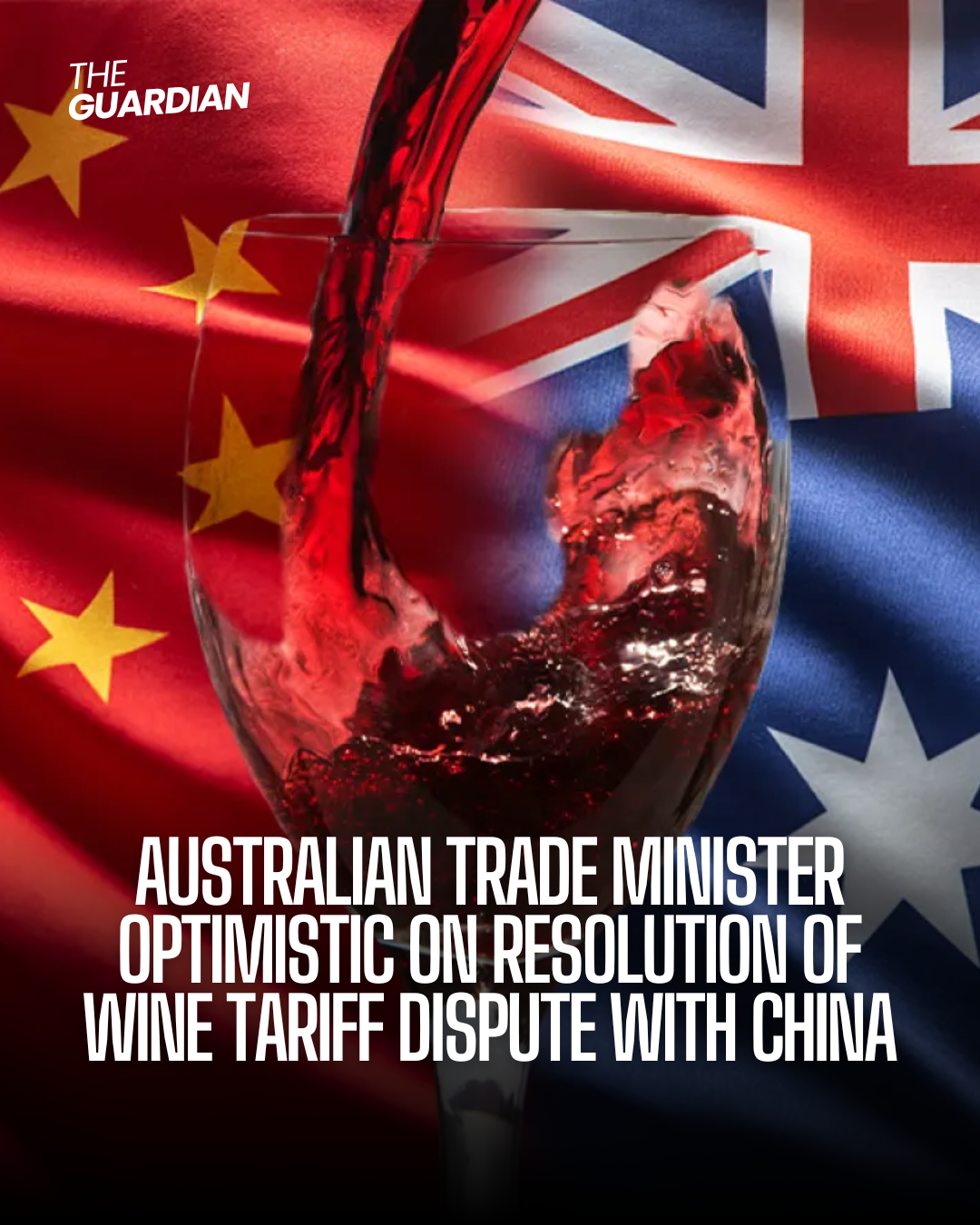 A trade spat with China over tariffs on Australian wine could be settled "in a few weeks," Australian Trade Minister Don Farrell stated.