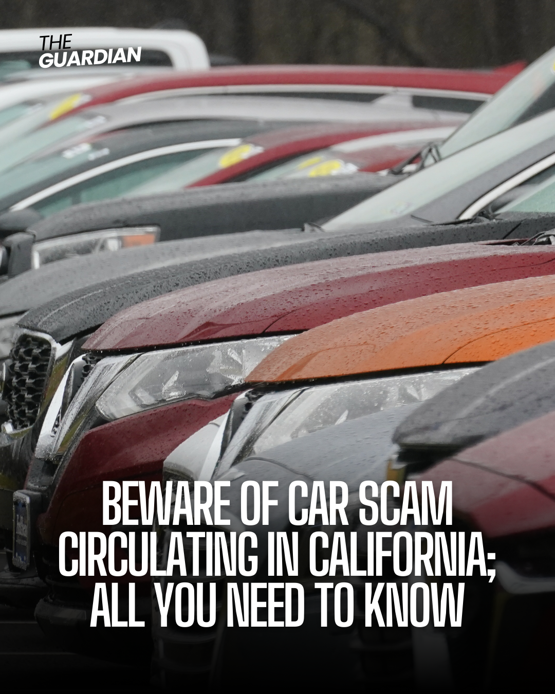 Law enforcement in Placer County is warning residents about a fraudulent car scam, reported around California.