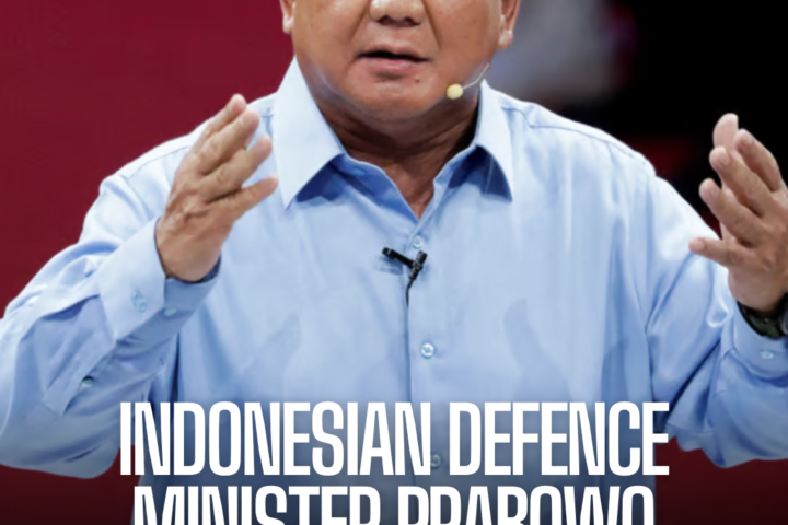 According to a survey, Minister Prabowo Subianto is on track to win the country's presidential election with more than 50% of the vote.