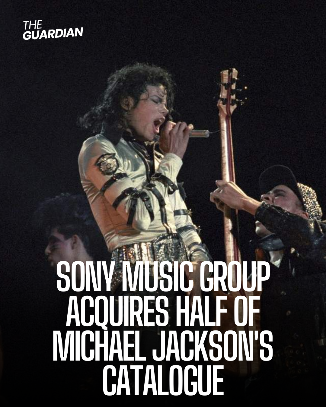 Sony Music Group has reportedly agreed to buy 50% of Michael Jackson's musical catalogue.