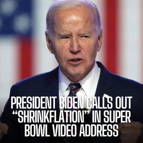 US president tells big firms' the public is tired of being played for suckers' in video to celebrate Super Bowl.