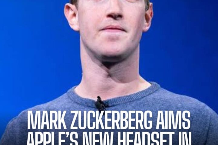 Meta CEO Mark Zuckerberg has taken a personal swipe at rival company Apple's new headset.