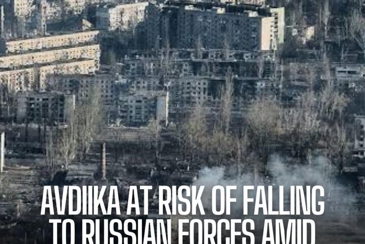 The US has forewarned that Russia could capture Ukraine's critical eastern town of Avdiivka - the scene of some of the fiercest fighting in recent months.