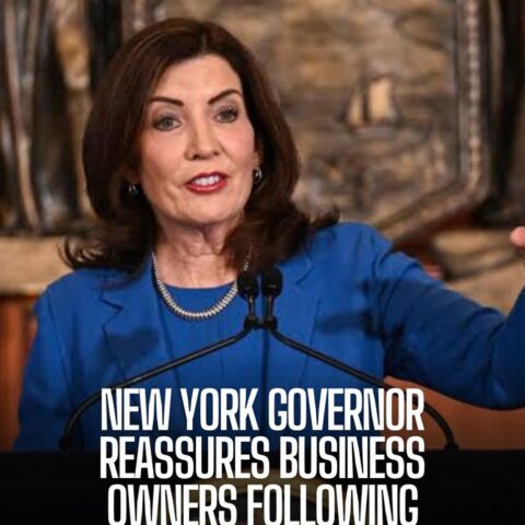 Kathy Hochul says compliant businesspeople have 'nothing to worry about' after a query on the state's commercial environment.