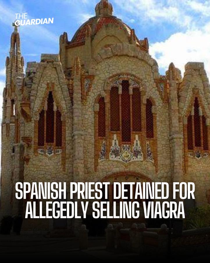 A preacher in Spain has been charged for allegedly running a Viagra trafficking operation from his house.