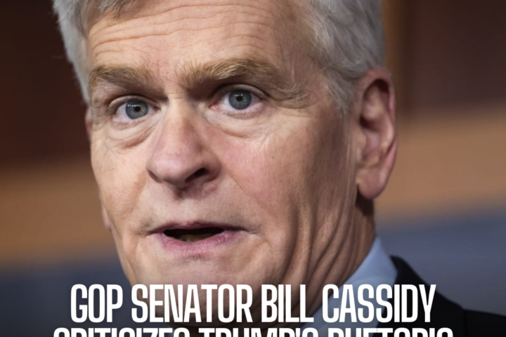 Louisiana Republican Senator Bill Cassidy has repeatedly criticised former President Donald Trump.