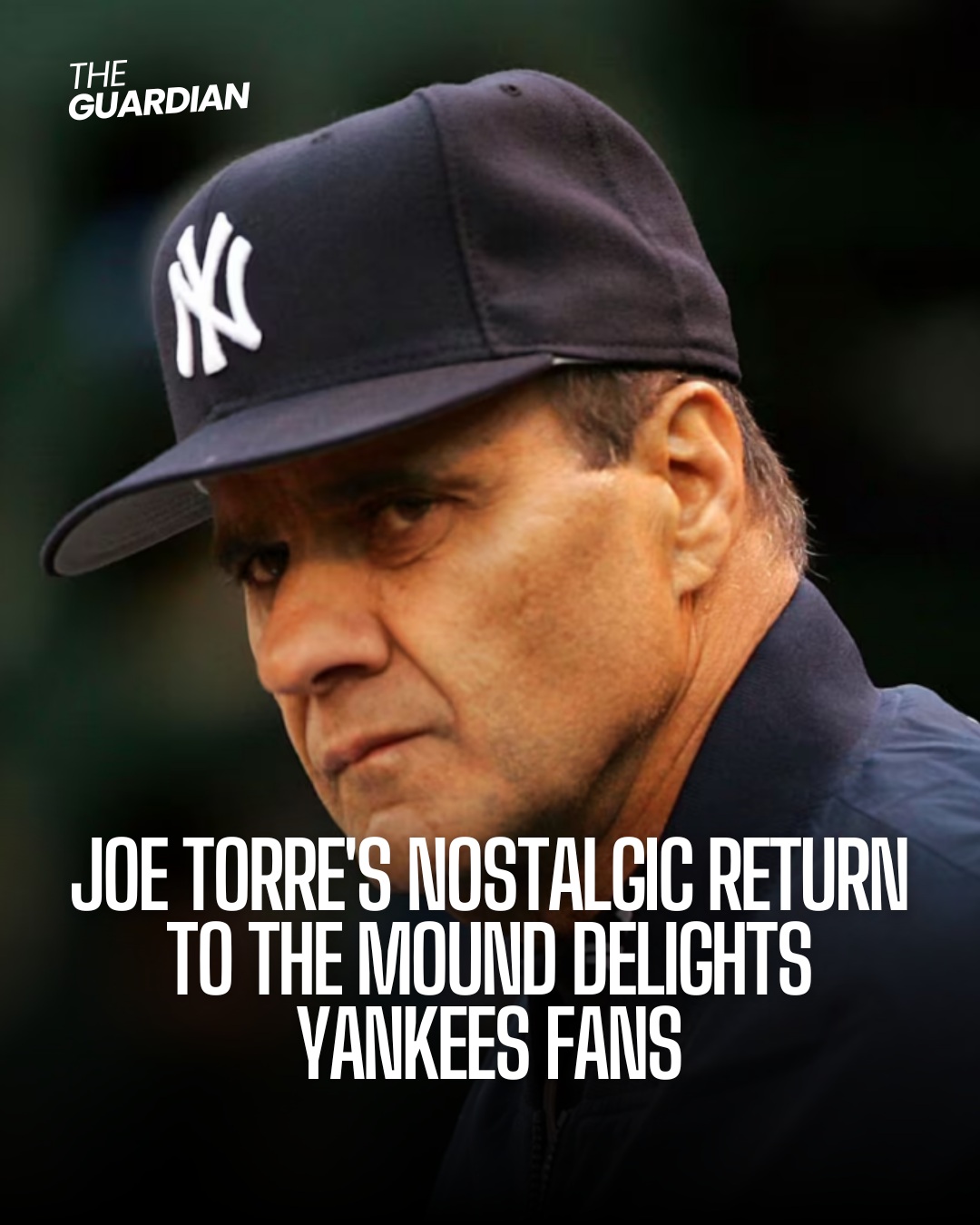 Joe Torre, the Hall of Fame manager, made a sentimental return to the pitching mound during a New York Yankees spring training game.