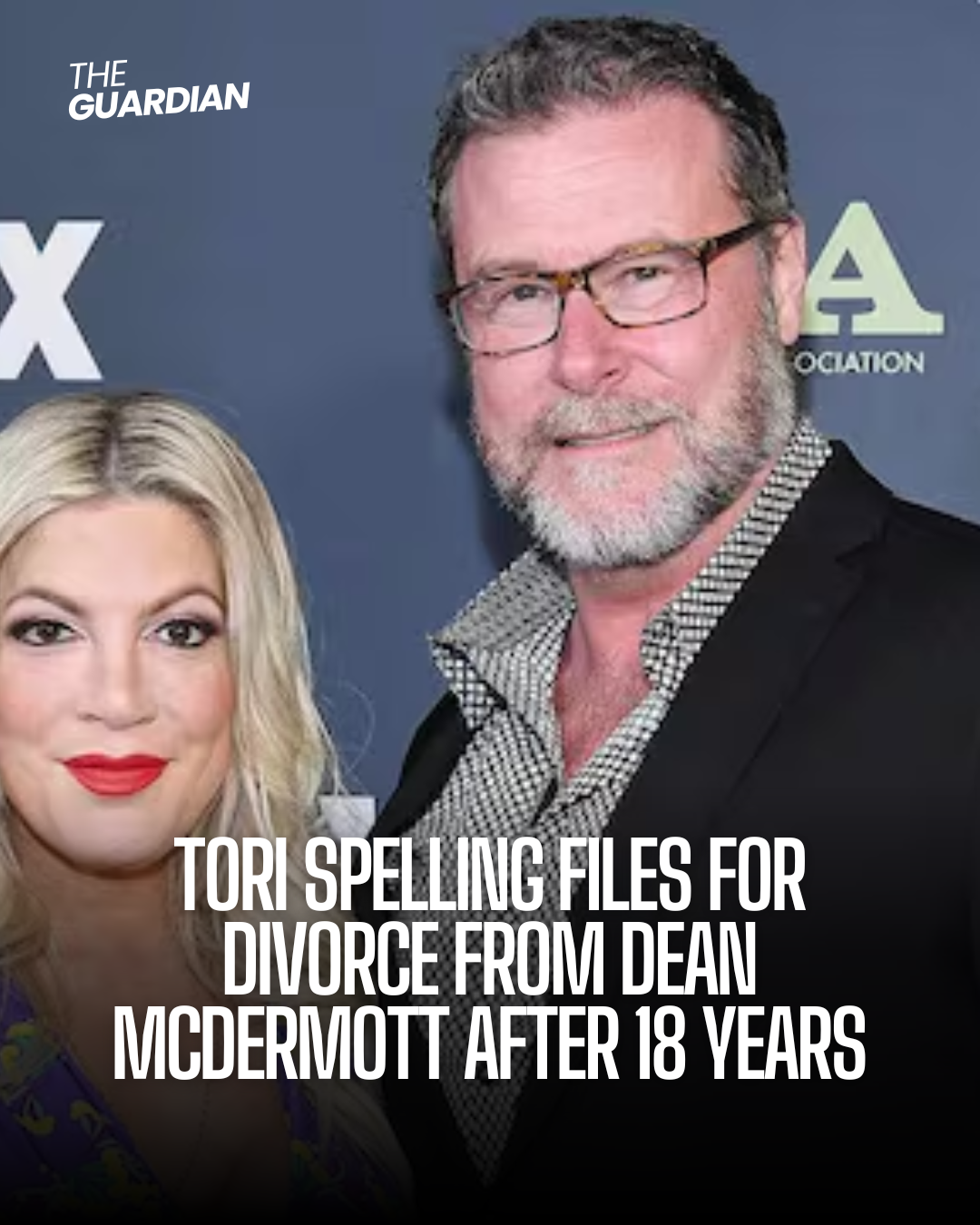 Former "Beverly Hills, 90210" star Tori Spelling and her husband, Dean McDermott, are officially embarking on separate paths.