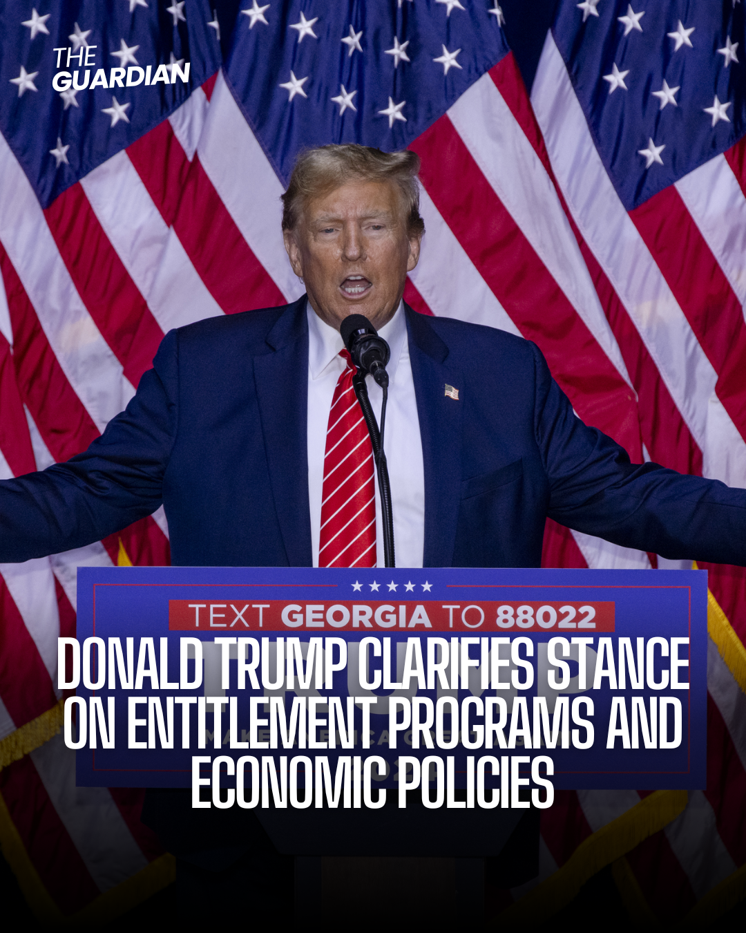 Donald Trump's recent comments about social programmes and economic policies have aroused debate and criticism.