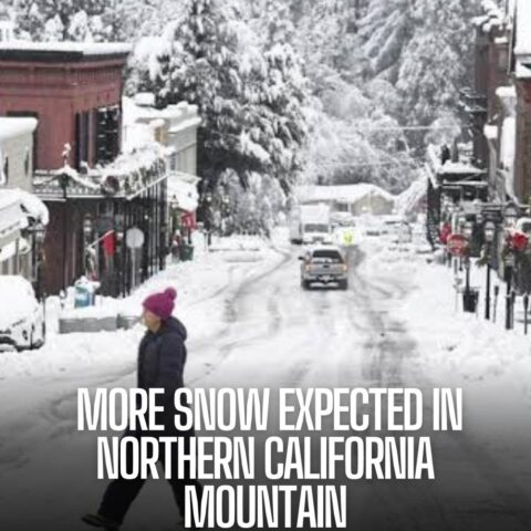 Gusts of breeze over 100mph are anticipated in Sierras, with areas of Interstate 80 near Lake Tahoe still shut late on Sunday.
