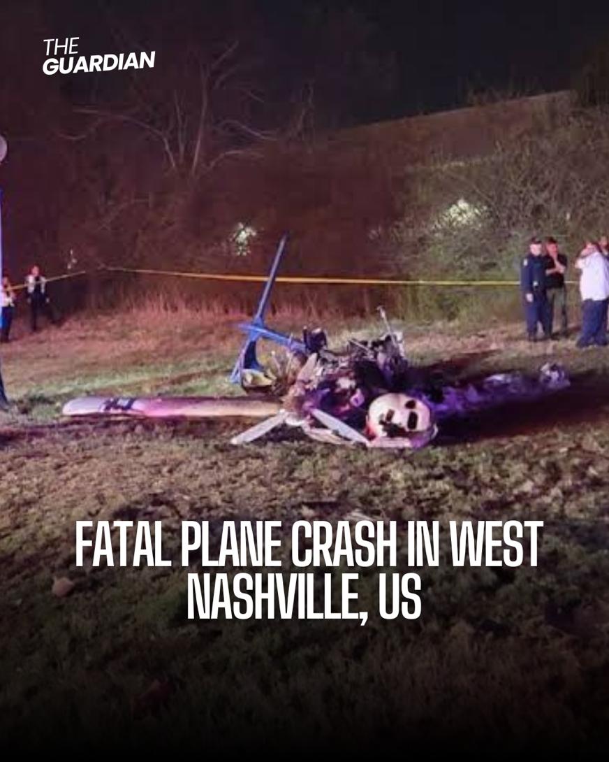 Victims are yet to be named after a single-engine airplane from Kentucky collided near the highway on Monday night.