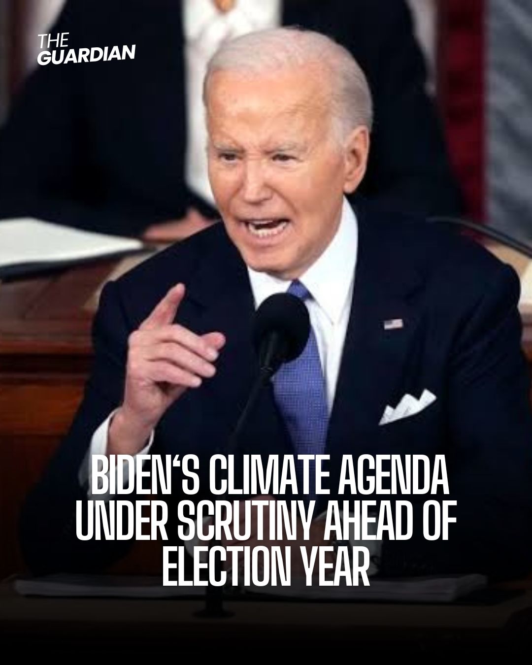 After delaying plans for pollution laws, Biden is trying to keep progressives onboard while demanding to swing state voters.