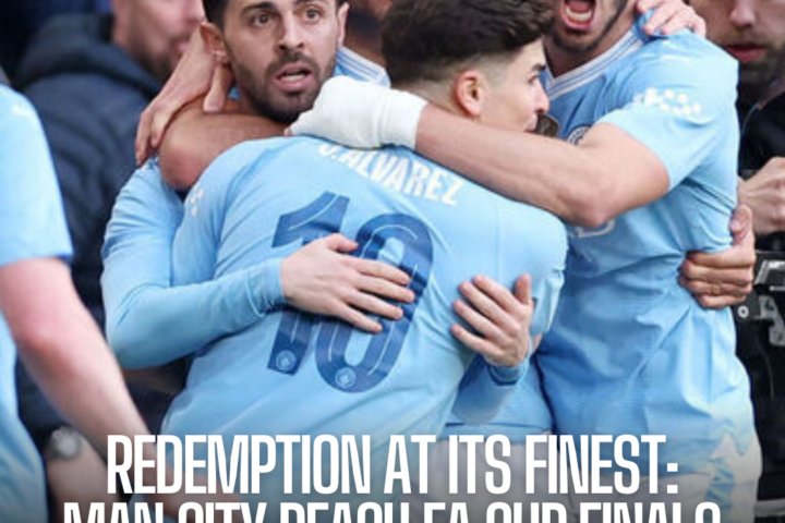 Manchester City returned from the blow of their Champions League quarter-final departure to Real Madrid. Bernardo Silva's late strike plunged Chelsea at Wembley to cement a place in the FA Cup final.