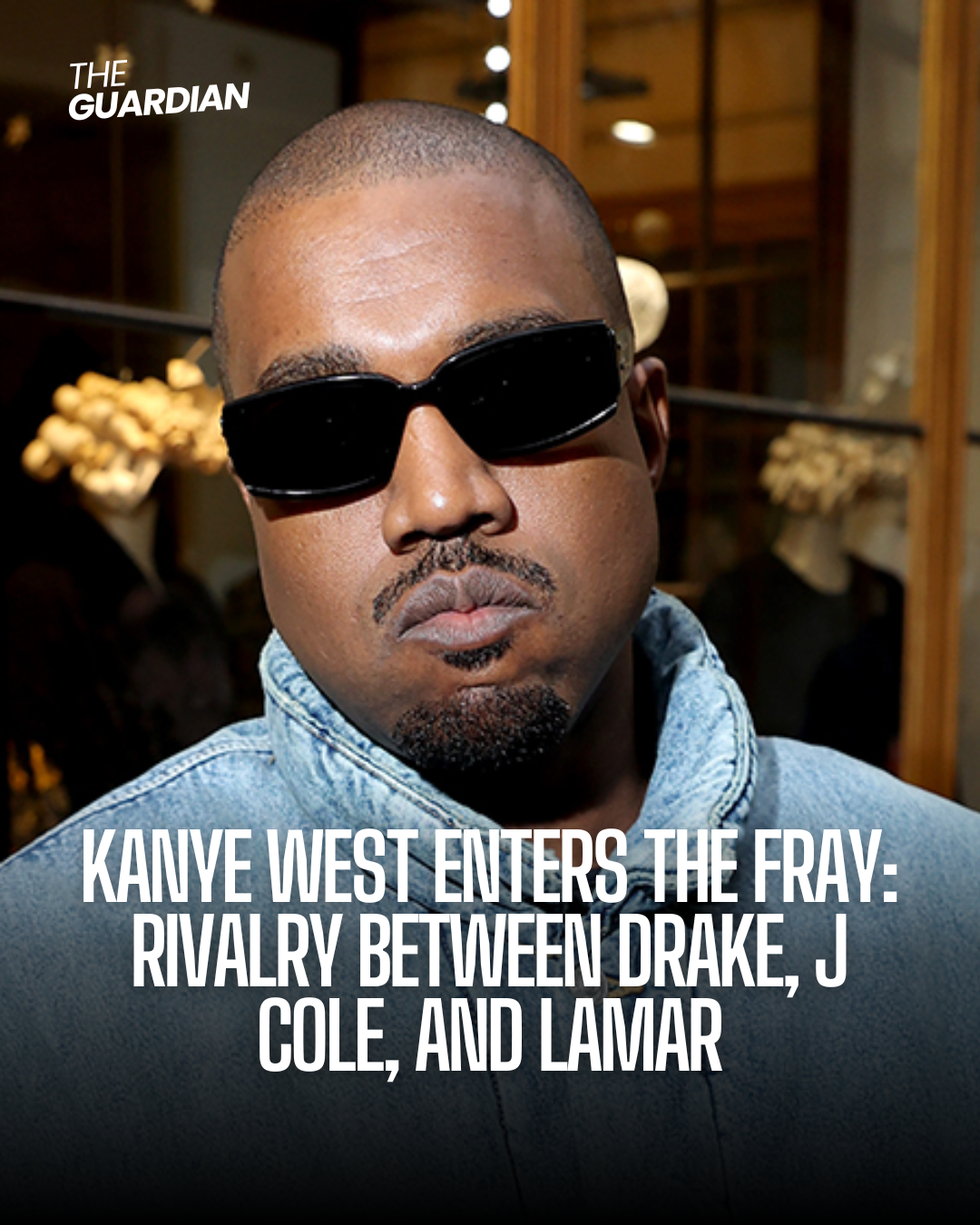 Kanye West has weighed in on the stewing rivalry between Drake, J Cole, and Kendrick Lamar.