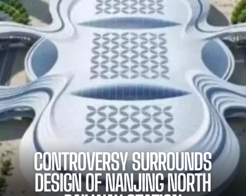 The introduction of the design for the planned Nanjing North Railway Station in China has caused criticism.