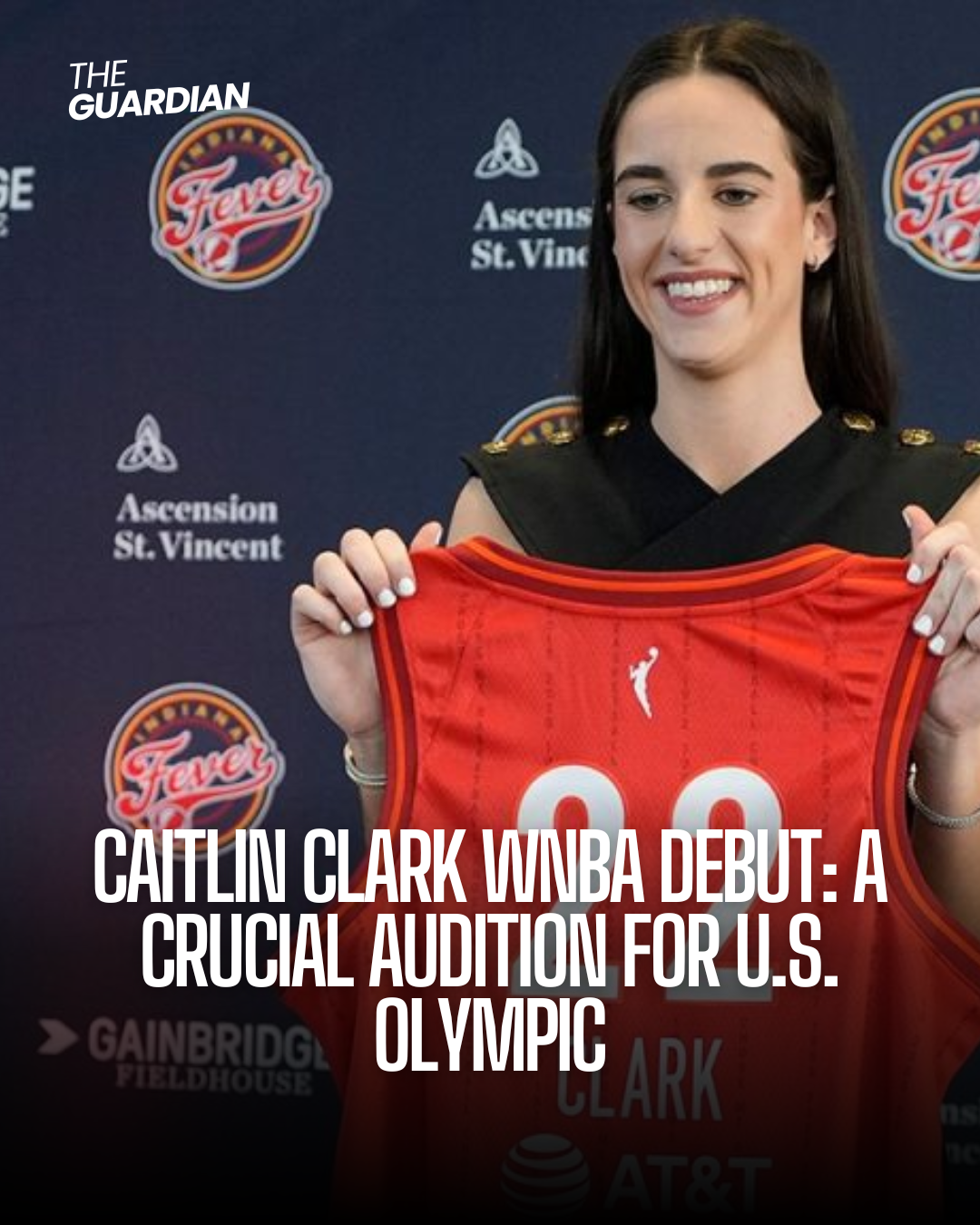 With the Paris Games women's basketball roster not yet finalised until June 1, Caitlin Clark saw her early performance in the WNBA.