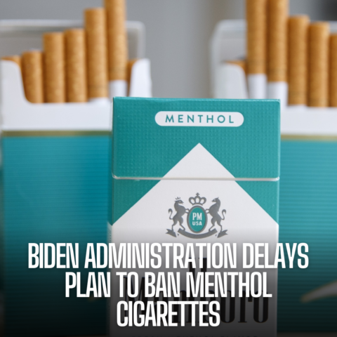 President Joe Biden's administration has postponed a comprehensive effort to prohibit menthol cigarettes for the second time.