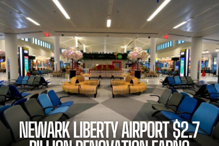 Newark Liberty International Airport is vibrating with enthusiasm after the completion of its huge $2.7 billion refurbishment.