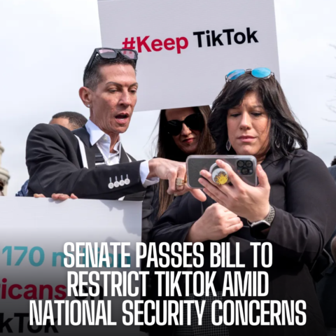 The Senate's ratification of a bill targeting TikTok represents a key milestone in the government's regulation of social media companies.