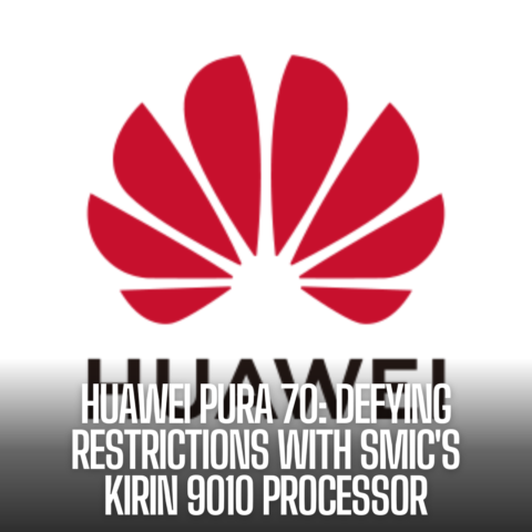 The Huawei Pura 70 smartphone has attracted notice since it features the latest HiSilicon Kirin 9010 application processor.