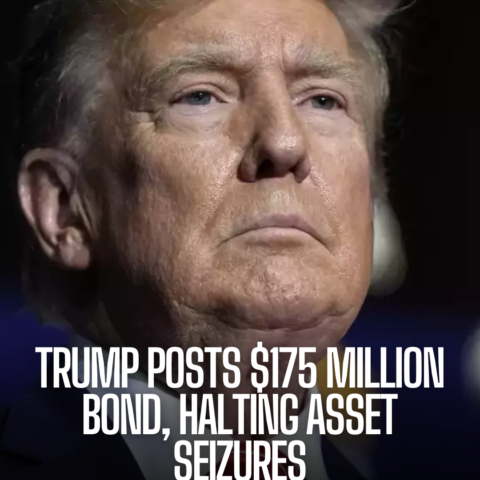 Former President Donald Trump posts a $175 million bond in his New York civil fraud lawsuit, averting the seizure of his assets.