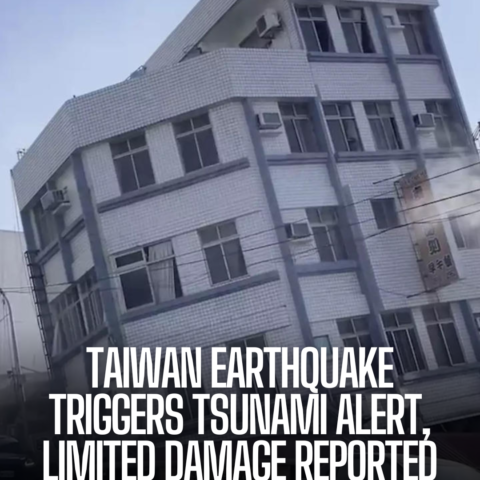 The Japan Meteorological Agency decreased its tsunami projection from 3 to 1 metre, indicating a lower threat.