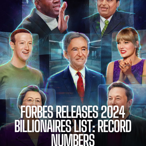 Forbes unveiled their 2024 list of billionaires, demonstrating an astonishing increase in the number of billionaires globally.