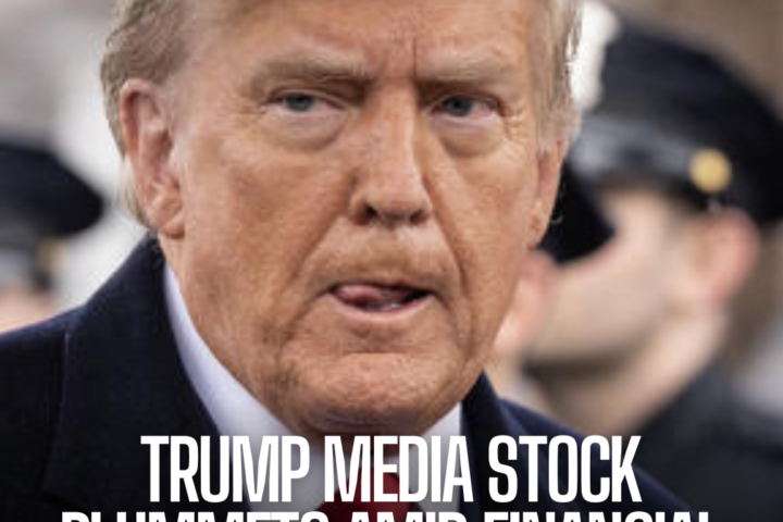 Trump Media & Technology Group (TMTG) is experiencing a tumultuous era as its stock price falls significantly.