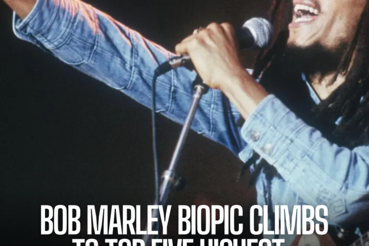 Bob Marley: One Love ranks fifth among the highest-grossing musician biopics.