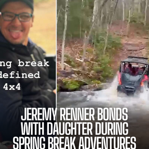 Jeremy Renner bonds with daughter during spring break adventures