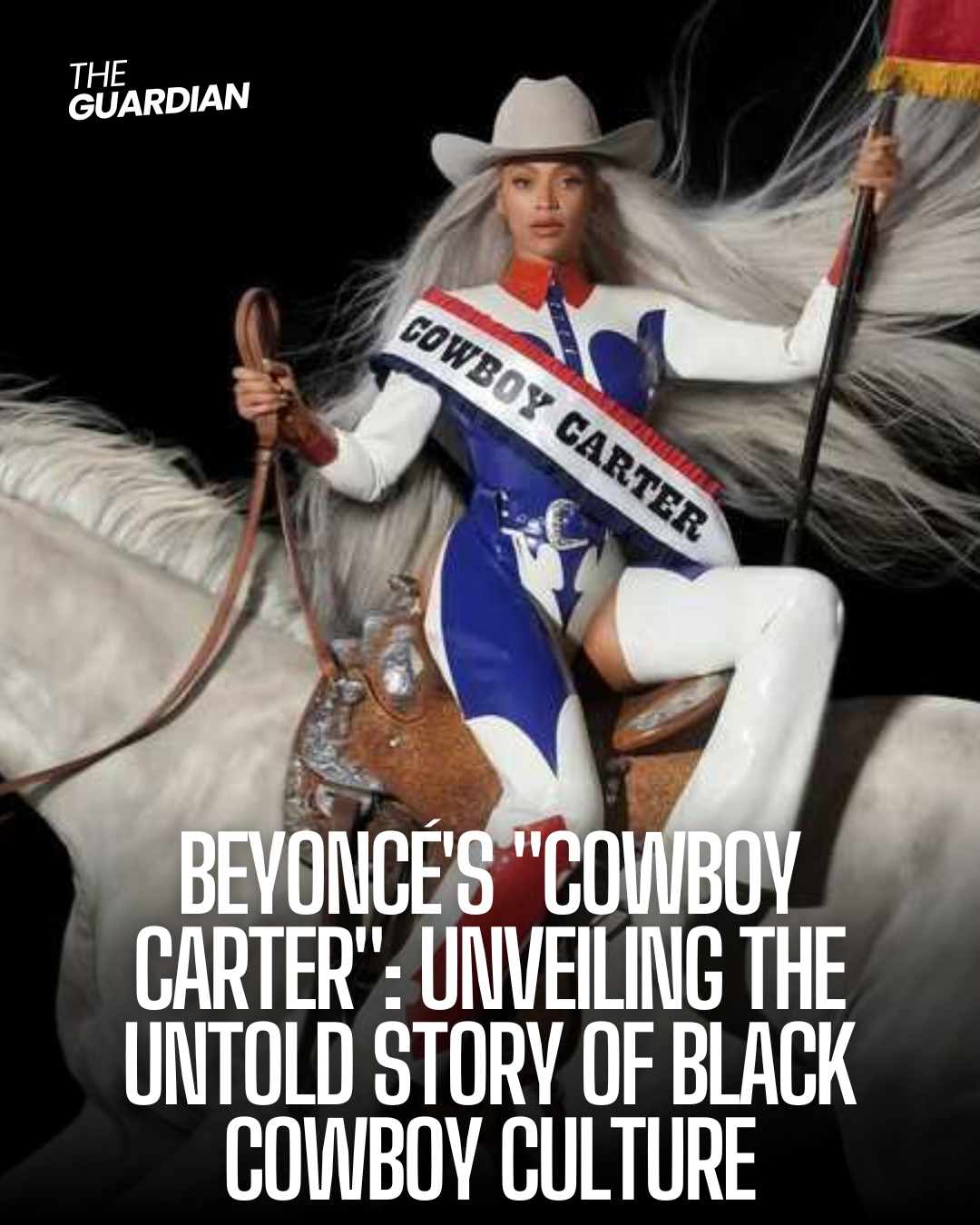 Anyone baffled regarding Beyoncé's newest raid into the nation genre has just to visit her home state of Texas to know about the state's Black Cowboy culture.