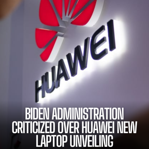 Following Huawei announcement of a new laptop, Republican senators have expressed significant opposition.