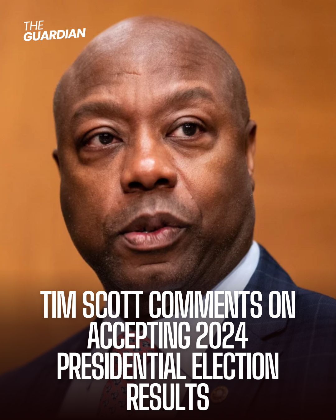 Senator Tim Scott of South Carolina was asked whether he would accept the results of the 2024 presidential election.