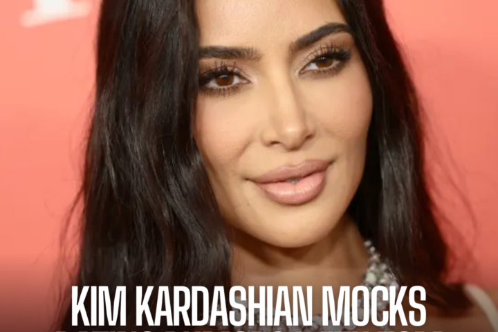 Kim Kardashian seemed astonished by retired quarterback Tom Brady's Netflix roast, where she addressed dating rumours.