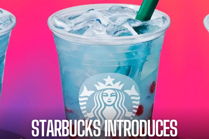 Starbucks has launched its summer menu, which includes a wonderful innovation: raspberry-flavored pearls reminiscent of bubble tea.