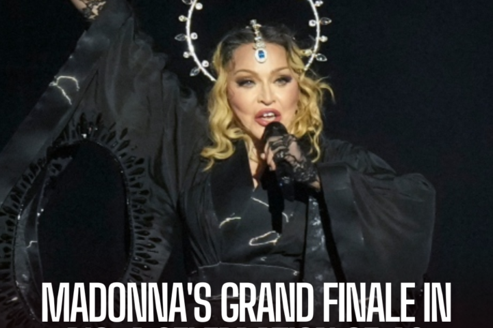 Madonna put on a free show in Rio de Janeiro on Saturday evening with crowds of fans flocking to see the pop star on Brazil's renowned Copacabana beach.