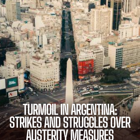 A general strike against public spending cuts has impacted most of Argentina, with academies, banks, and multiple stores remaining shut.